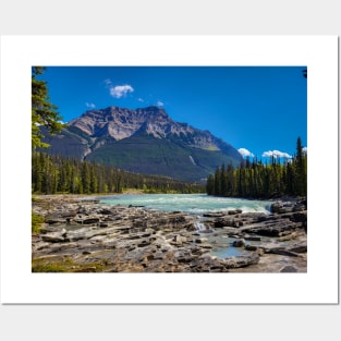 Jasper National Park Mountain Landscape Photo V2 Posters and Art